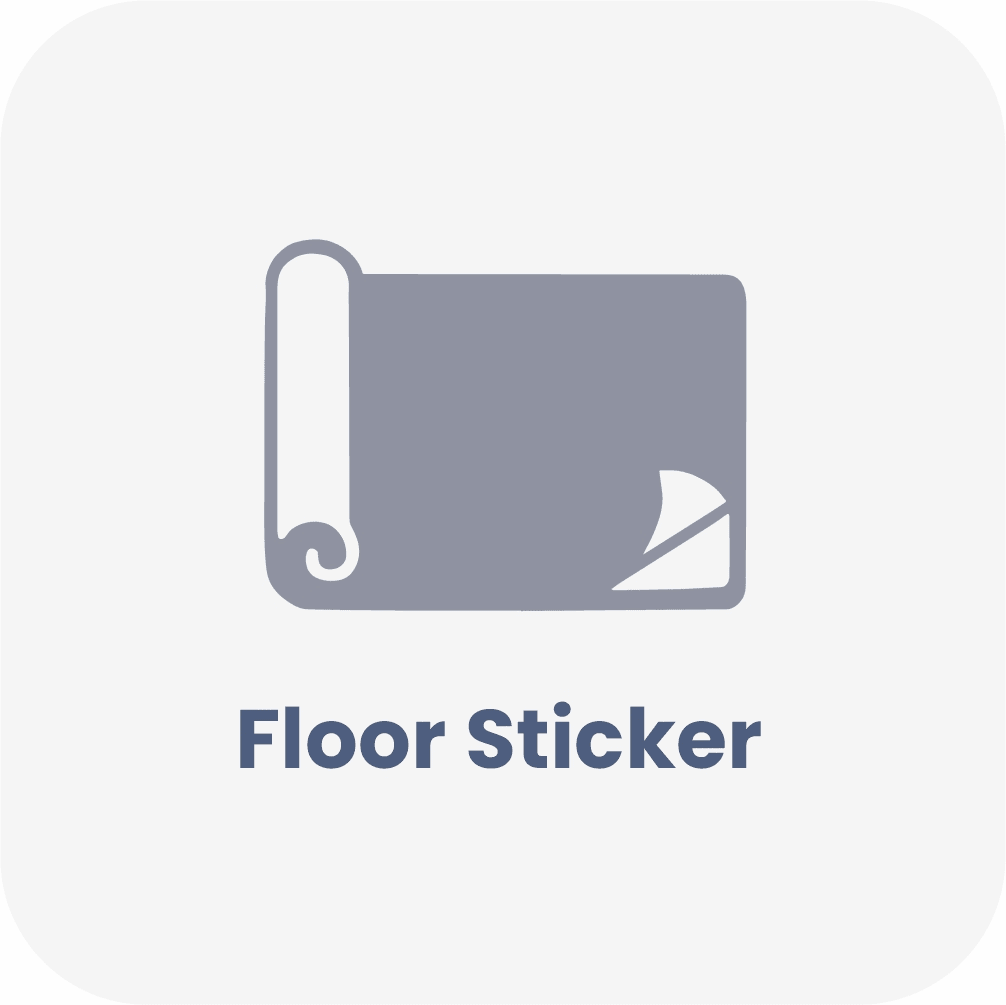 Floor Sticker Icon